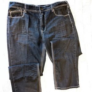 Silver brand 985 Men's jeans black.